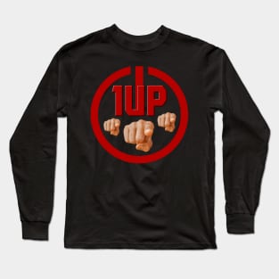 One up on you - Is someone trying to get a one up on you? Trying to beat you? Trying to outdo you? Long Sleeve T-Shirt